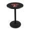 Holland Bar Stool Co 36" Blk Wrinkle Texas Tech Pub Table L214B3628TXTech - alternate 1